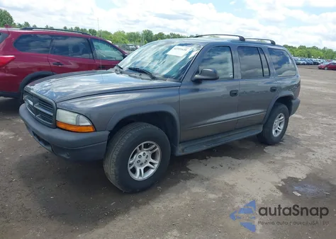2003 Dodge Durango Sport/Sxt z USA, uszkodzony, nr VIN 1D4HS38NX3F571790